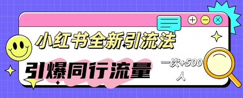 小红书群聊引流：同行流量引爆计划-无名社区-24小时自助低价投流平台