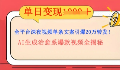 全平台深夜文案新风口：DeepSeek生成百万播放量金句，治愈系内容涨粉速度快4倍-无名社区-24小时自助低价投流平台